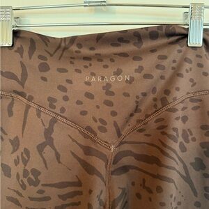 Paragon Brown Patterned Leggings